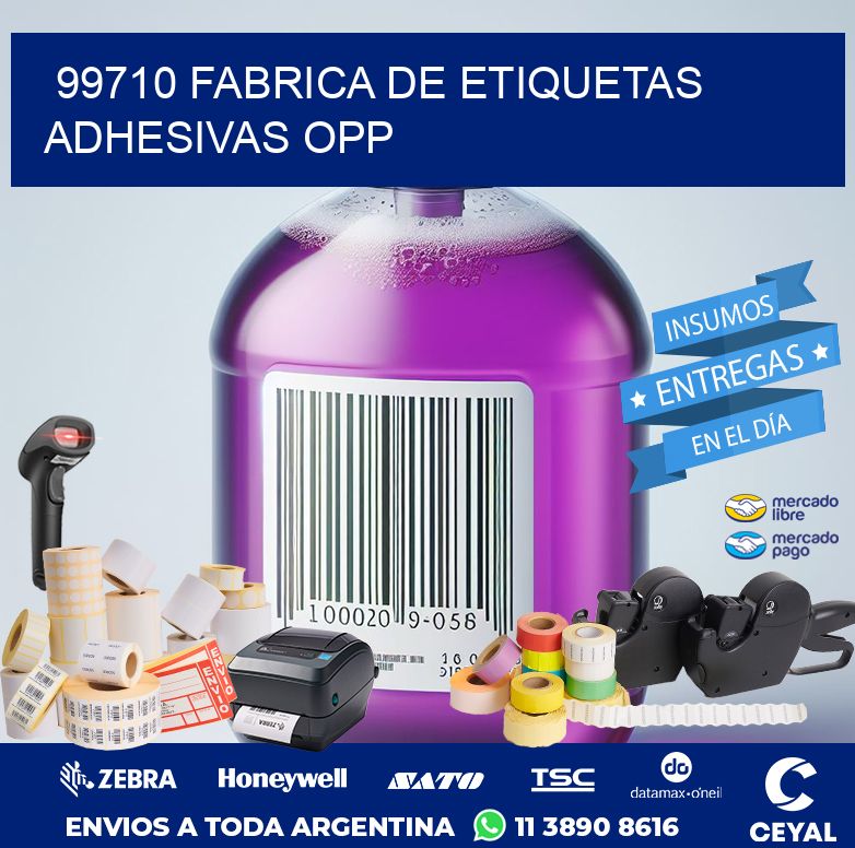 99710 FABRICA DE ETIQUETAS ADHESIVAS OPP