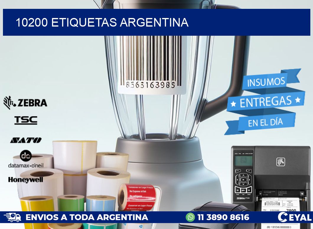 10200 ETIQUETAS ARGENTINA