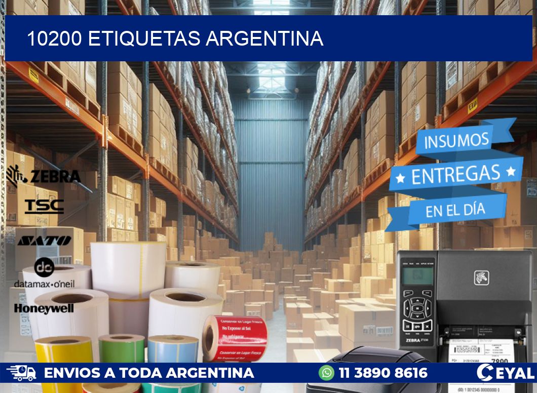 10200 ETIQUETAS ARGENTINA