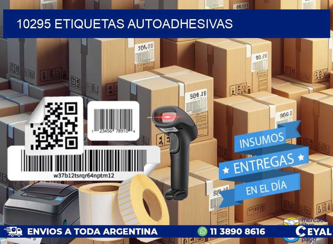 10295 ETIQUETAS AUTOADHESIVAS