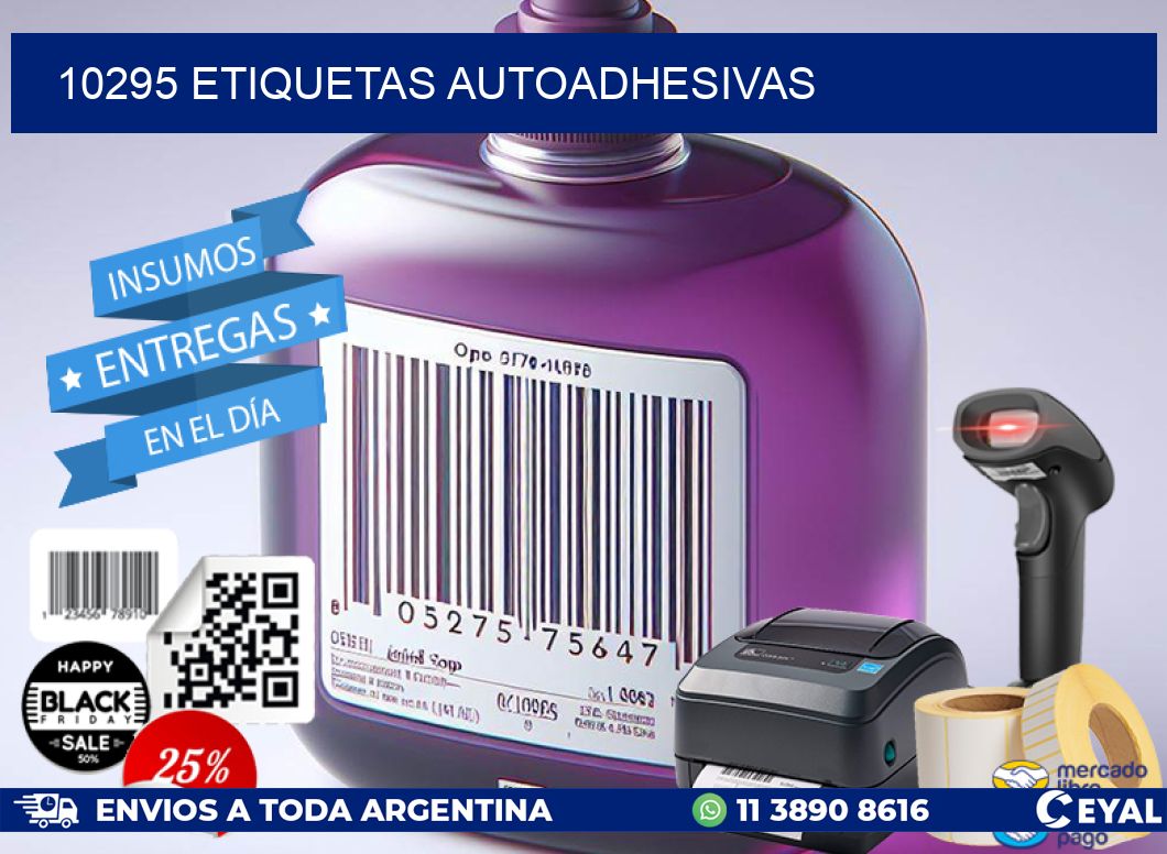 10295 ETIQUETAS AUTOADHESIVAS