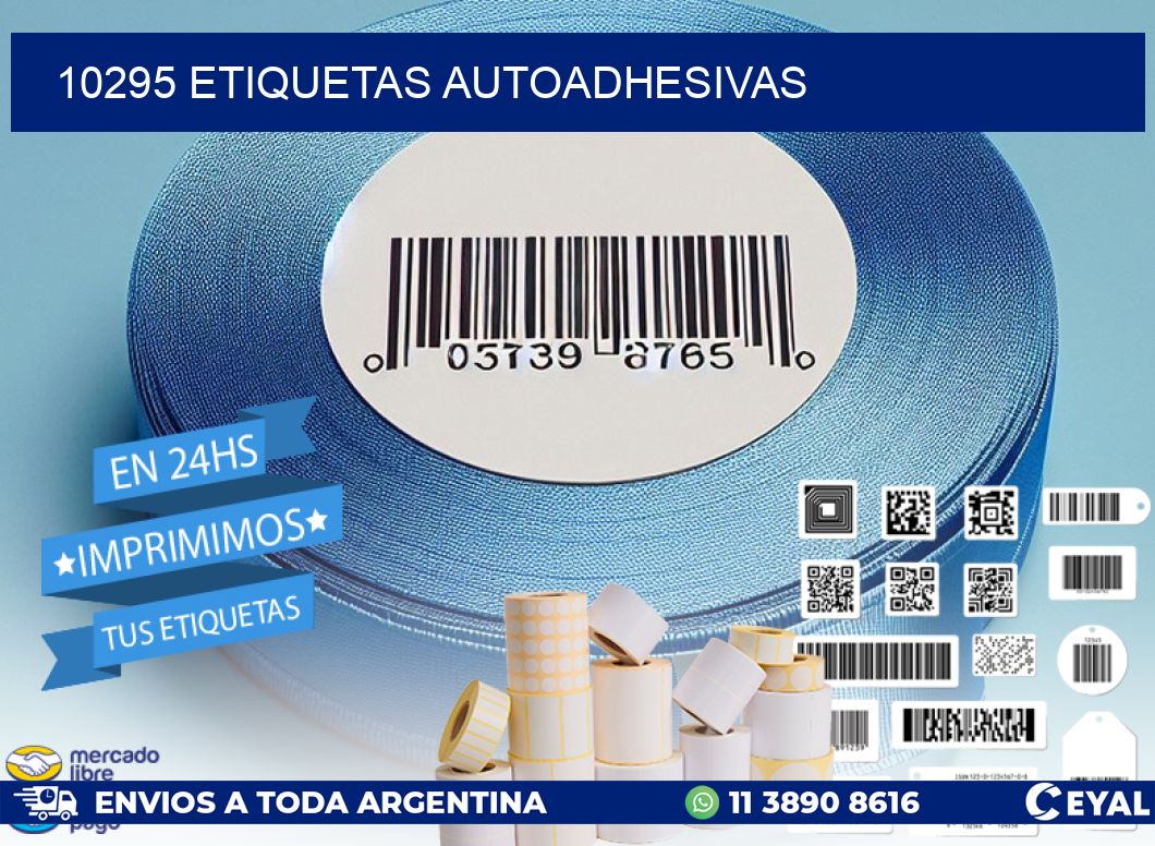 10295 ETIQUETAS AUTOADHESIVAS
