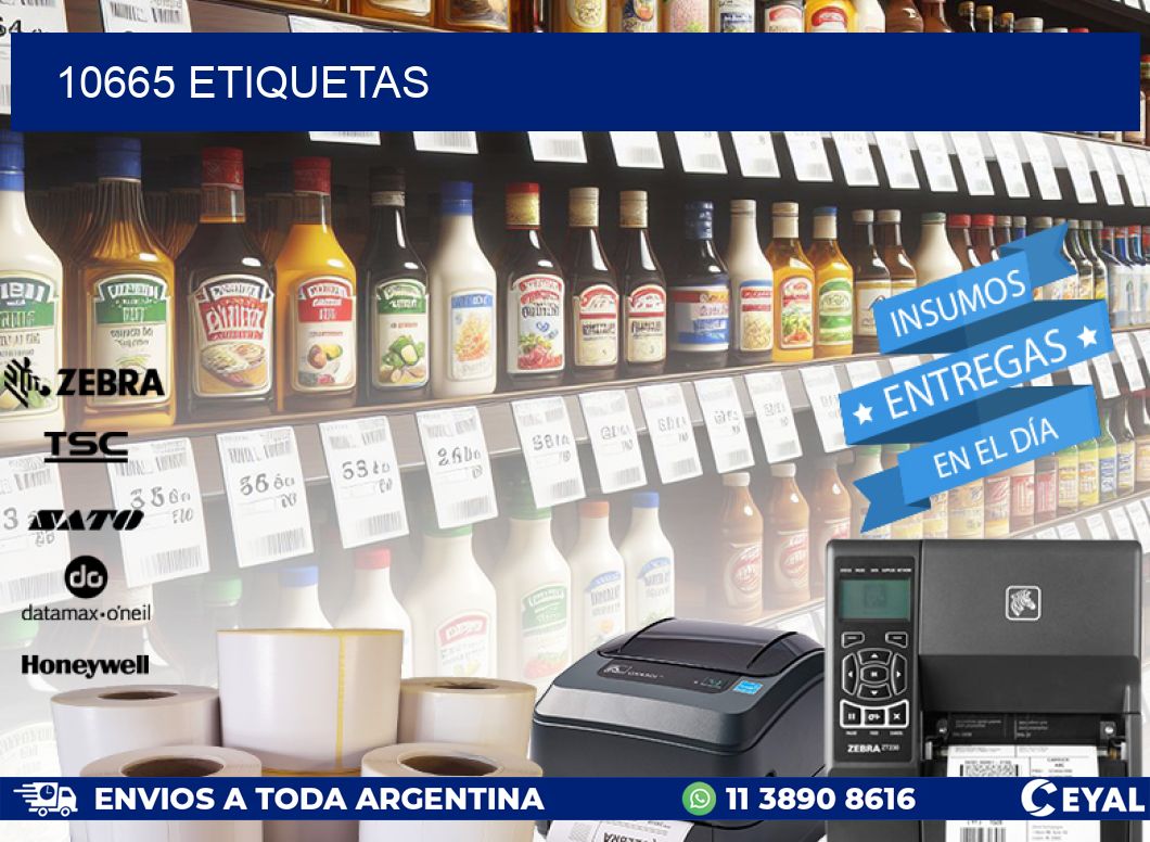 10665 ETIQUETAS