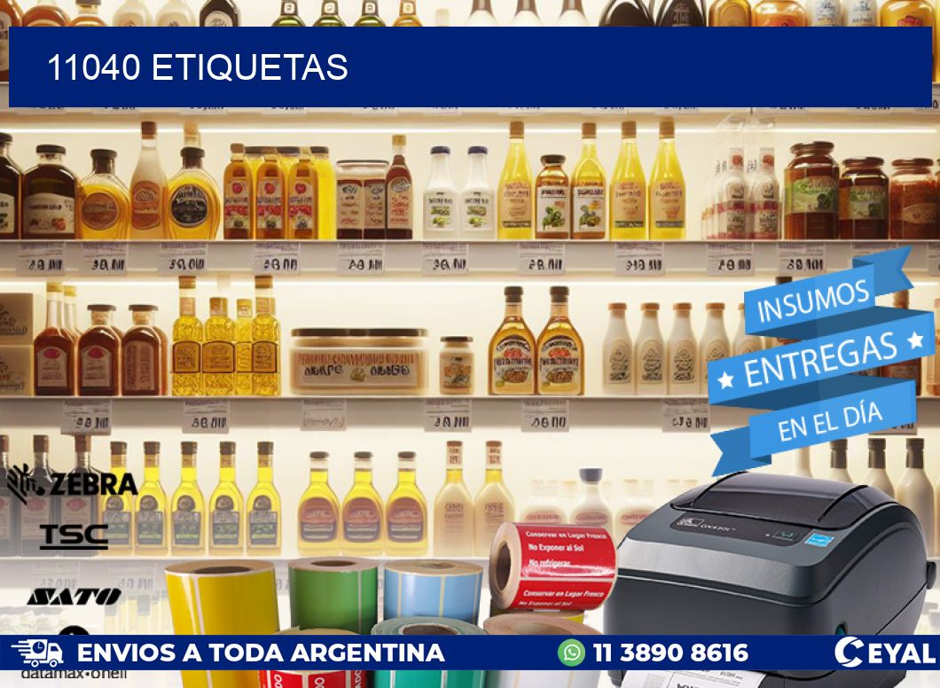 11040 ETIQUETAS