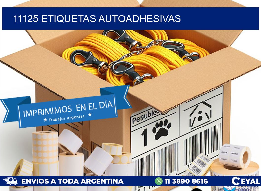 11125 ETIQUETAS AUTOADHESIVAS
