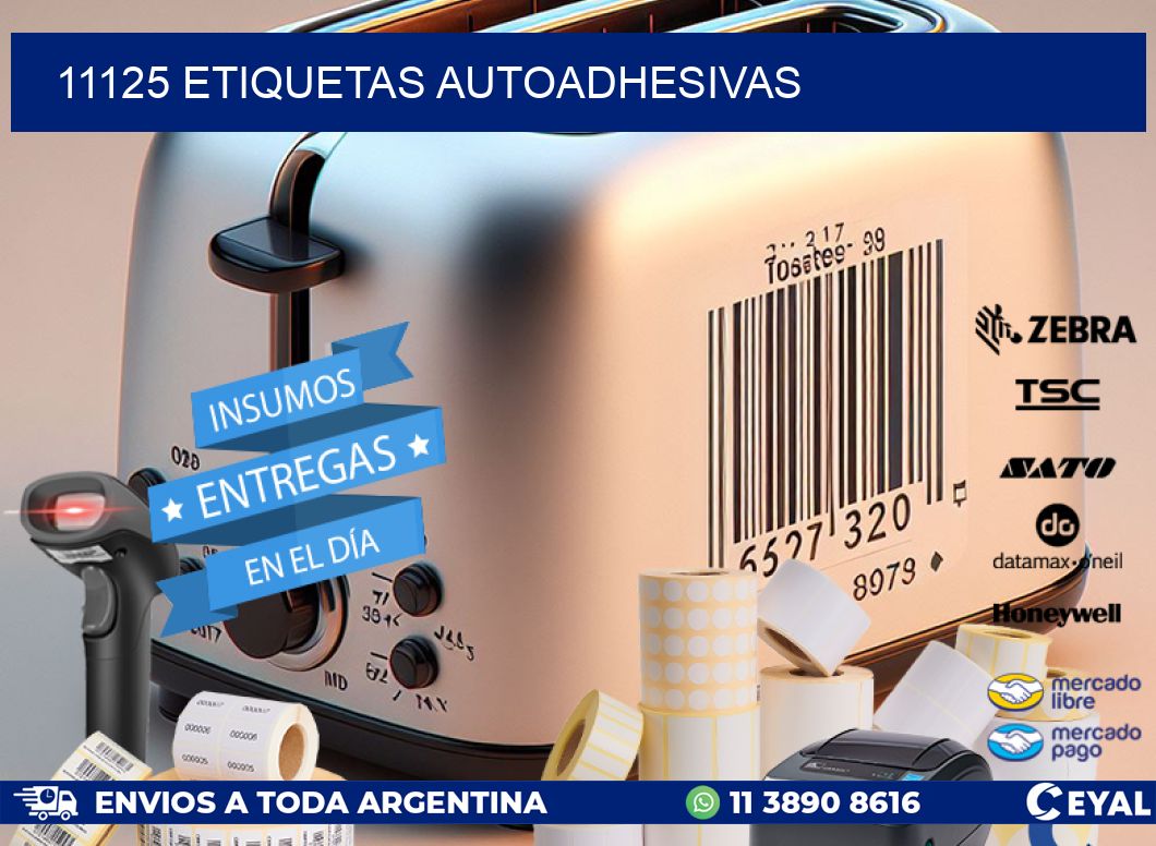 11125 ETIQUETAS AUTOADHESIVAS