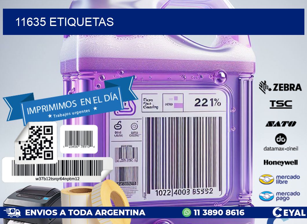 11635 ETIQUETAS