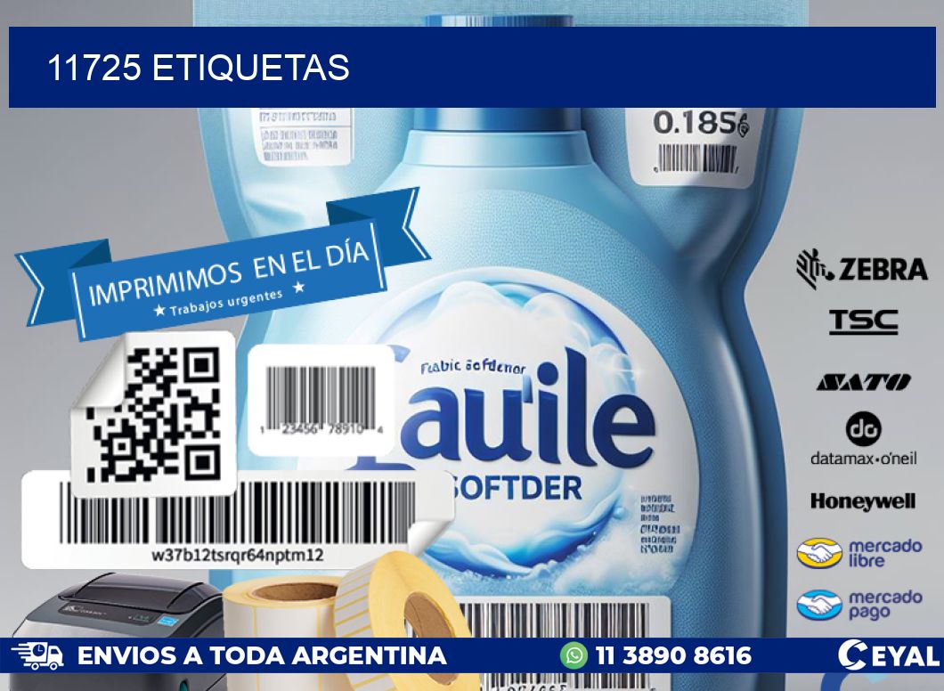 11725 ETIQUETAS