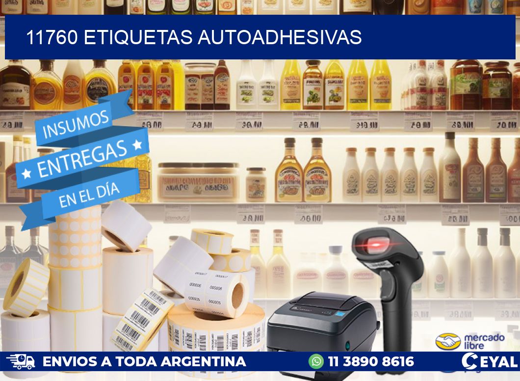 11760 ETIQUETAS AUTOADHESIVAS