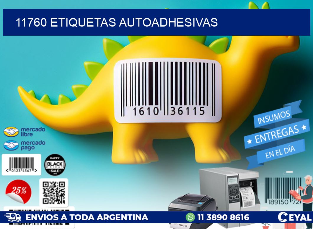 11760 ETIQUETAS AUTOADHESIVAS
