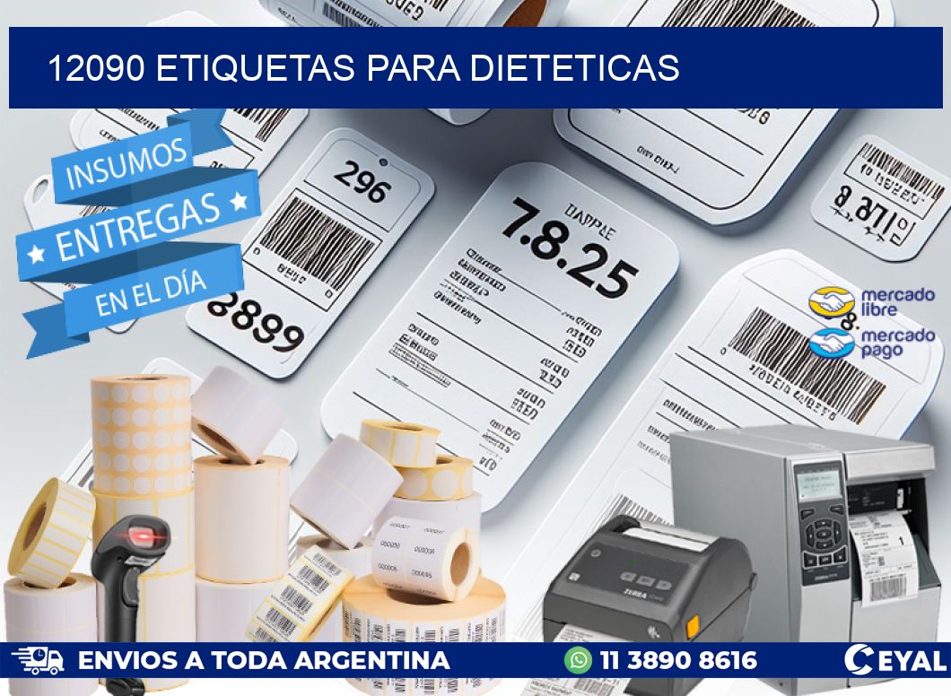 12090 ETIQUETAS PARA DIETETICAS