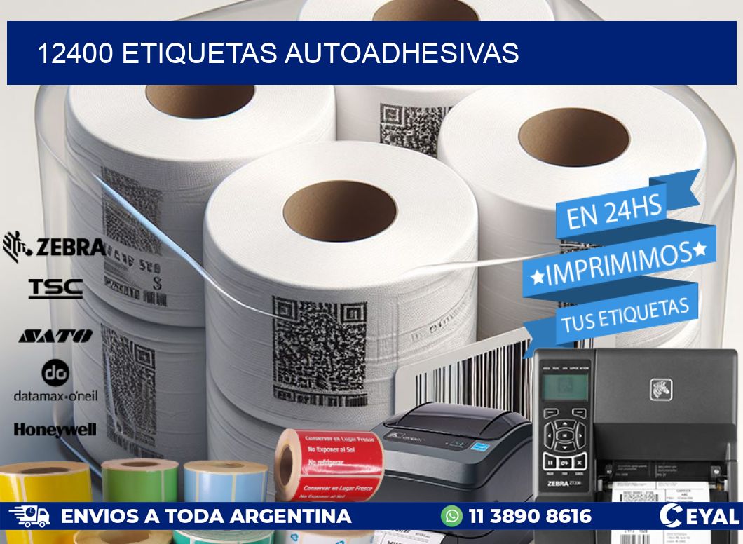 12400 ETIQUETAS AUTOADHESIVAS