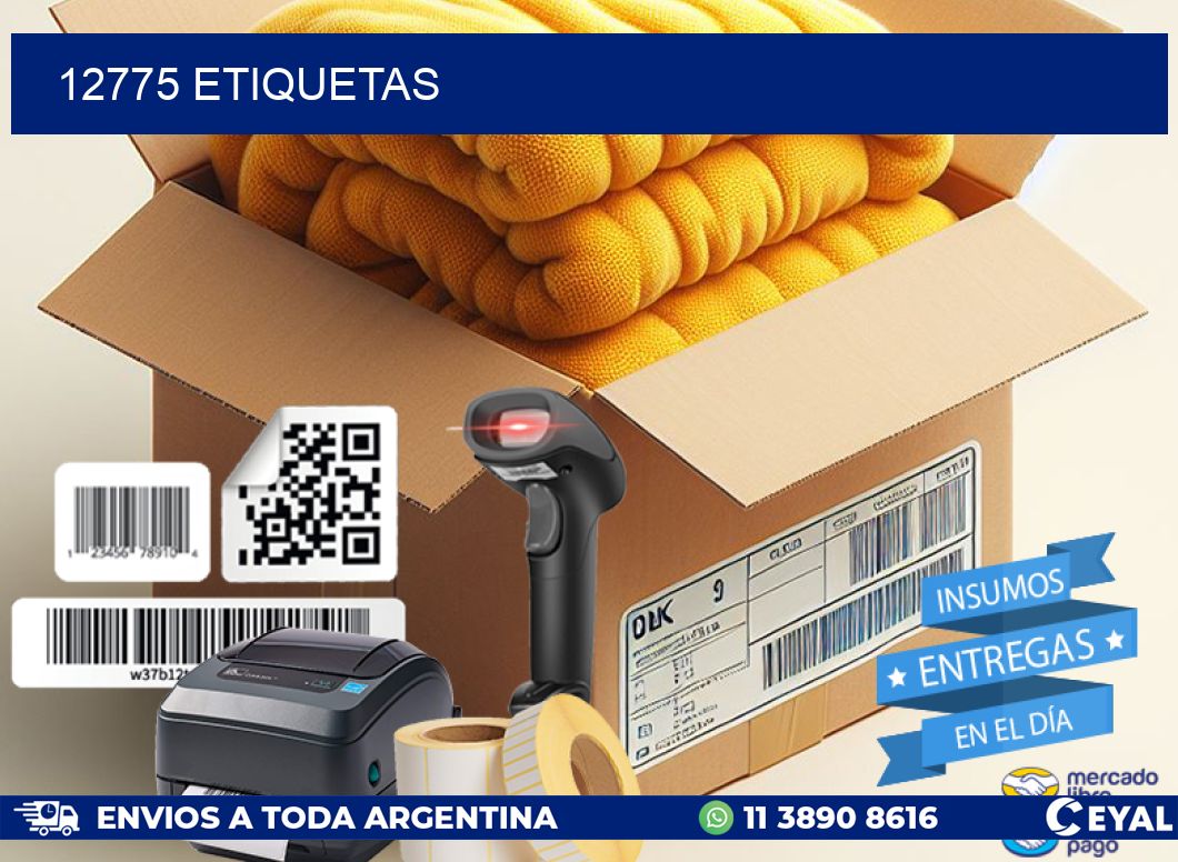 12775 ETIQUETAS