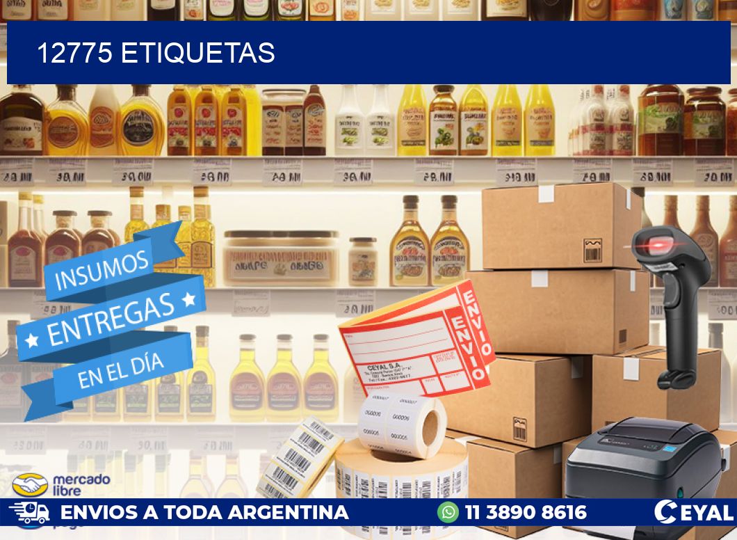 12775 ETIQUETAS