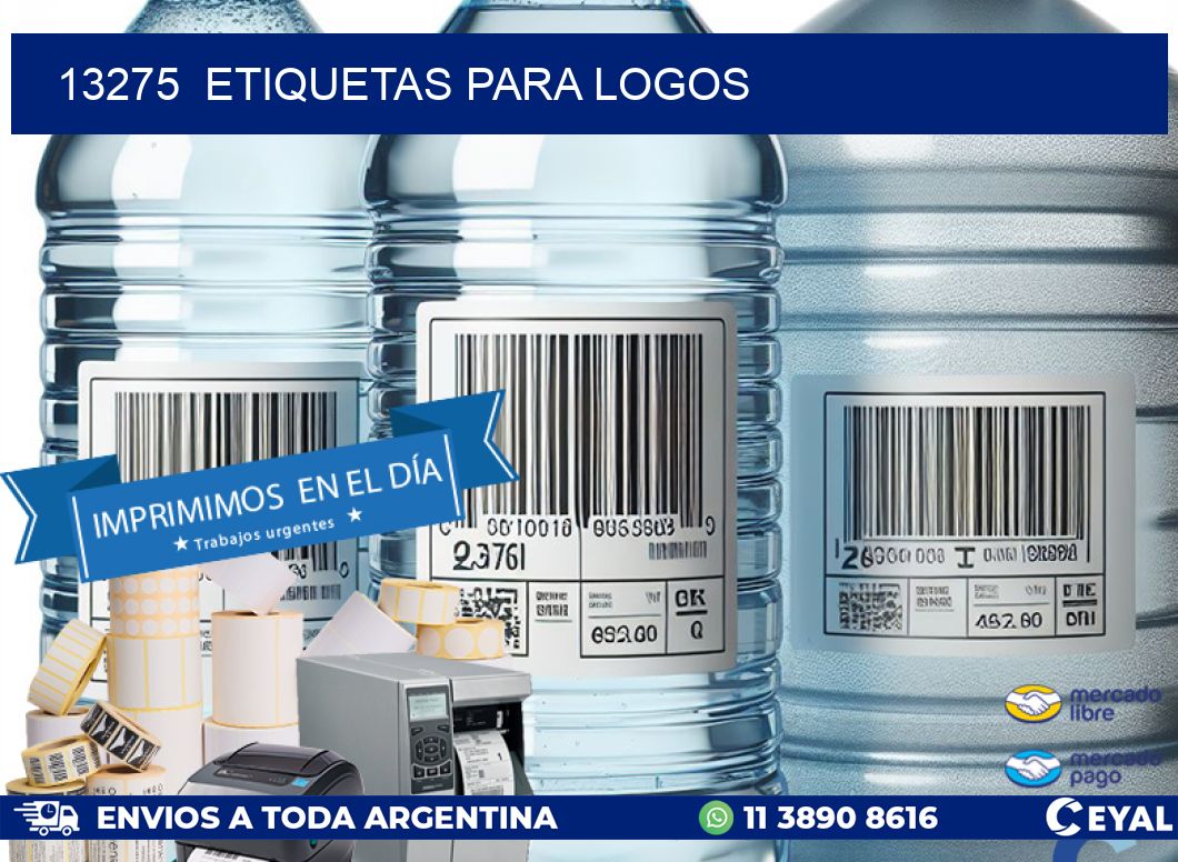 13275  ETIQUETAS PARA LOGOS