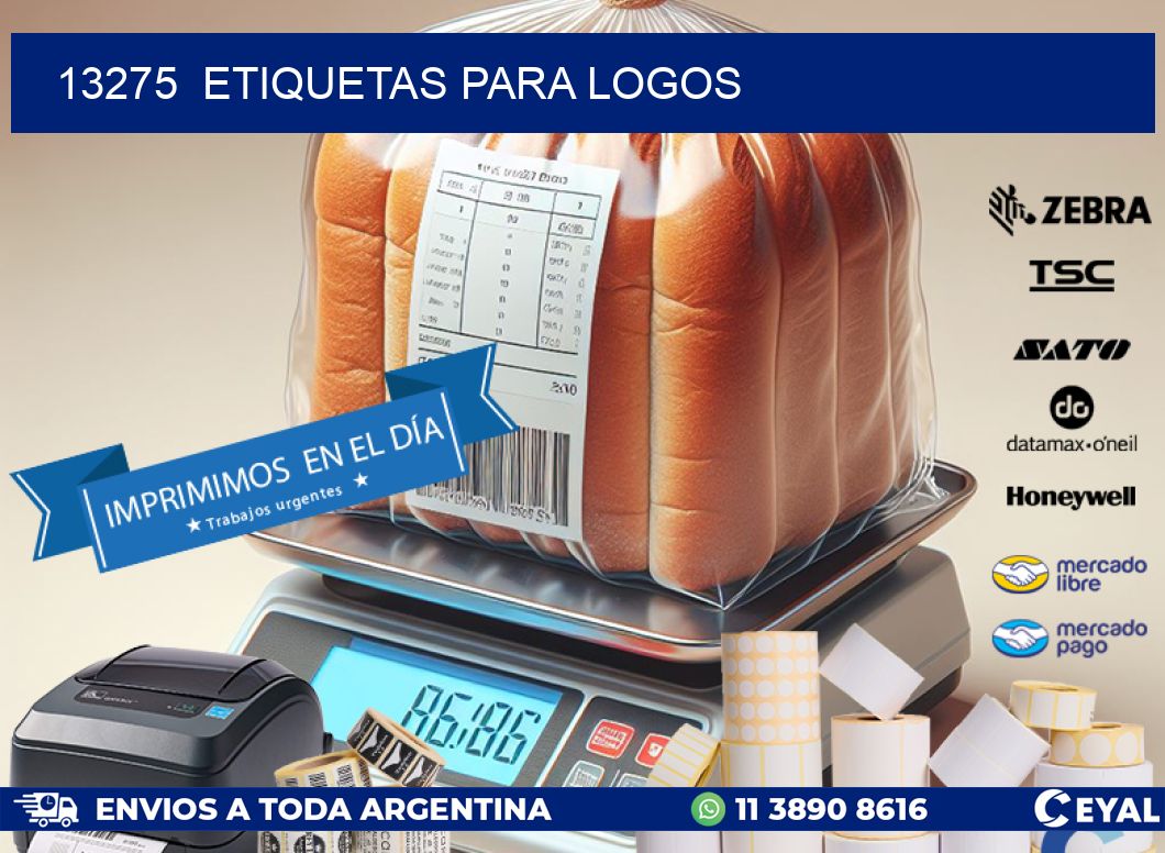 13275  ETIQUETAS PARA LOGOS