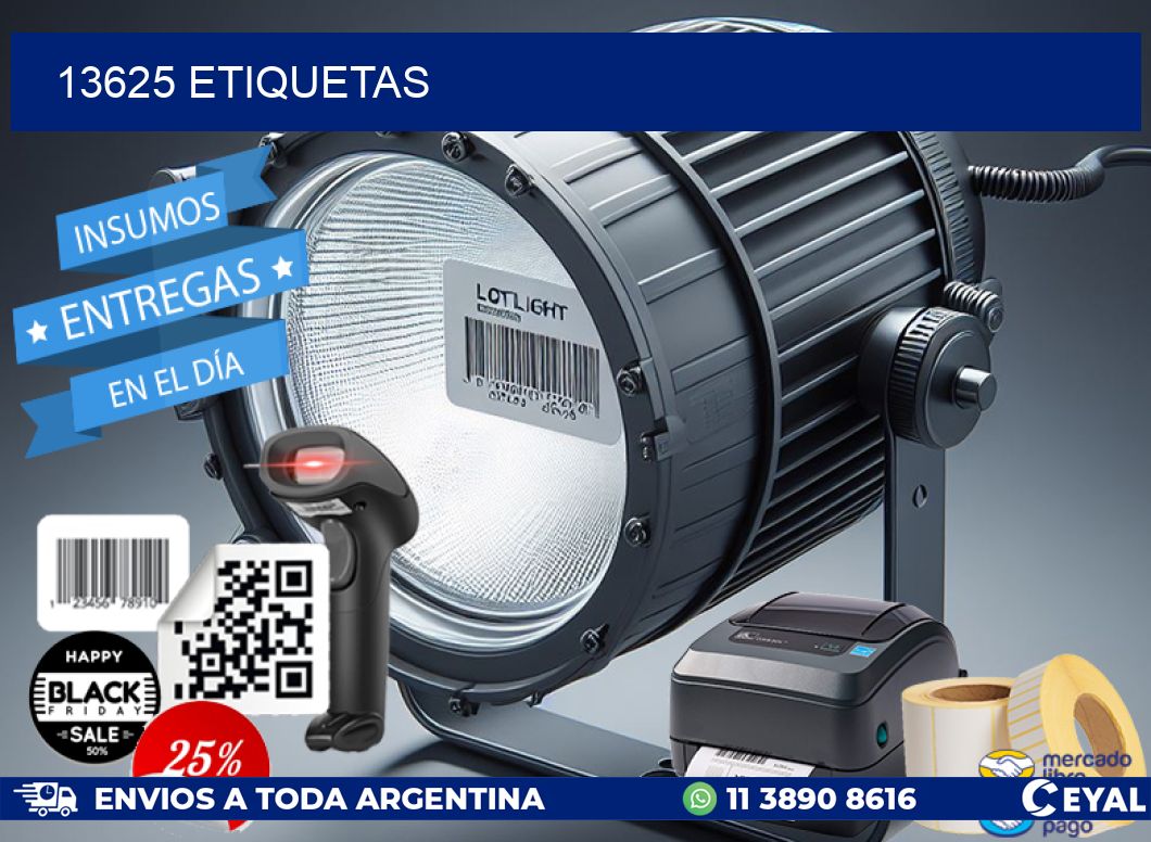 13625 ETIQUETAS