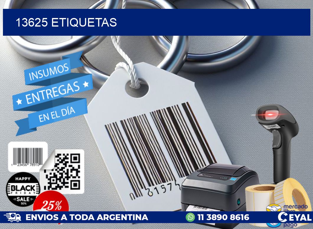 13625 ETIQUETAS