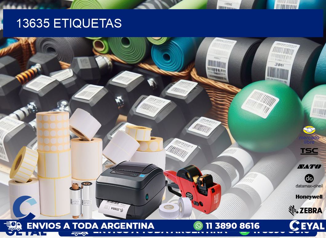 13635 ETIQUETAS