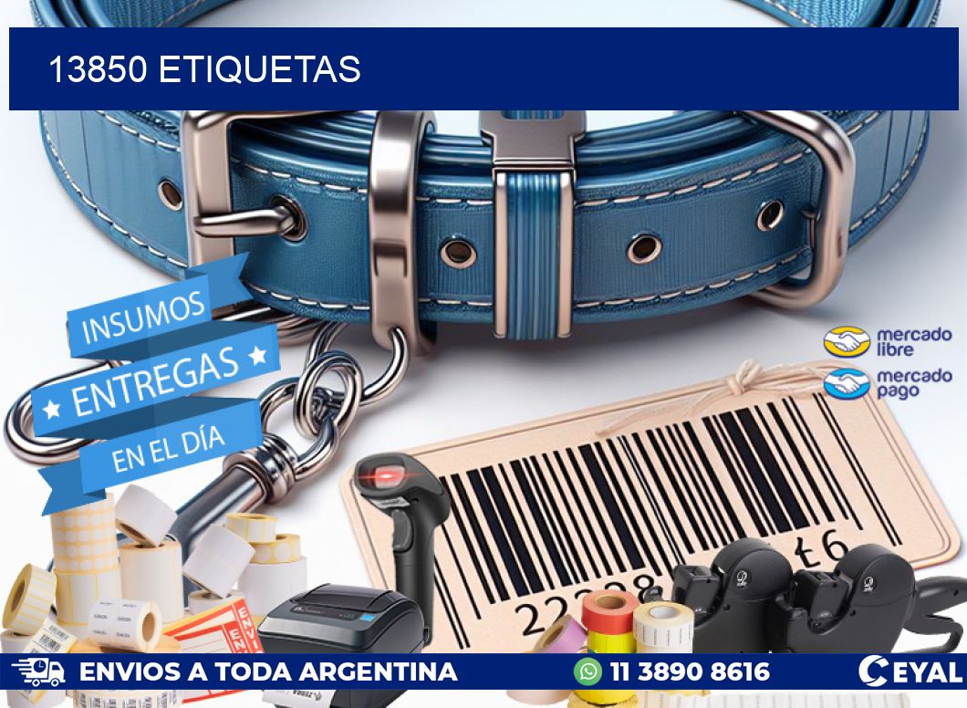 13850 ETIQUETAS