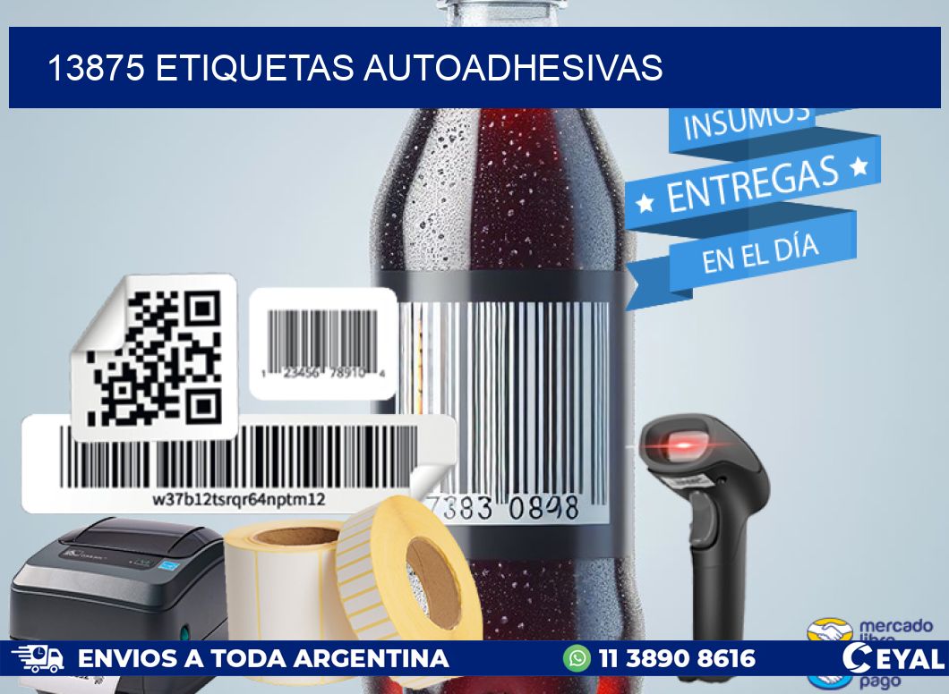 13875 ETIQUETAS AUTOADHESIVAS