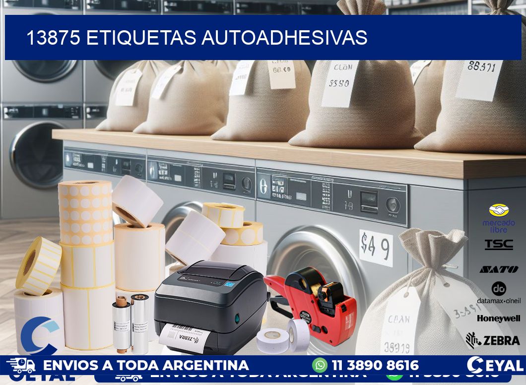 13875 ETIQUETAS AUTOADHESIVAS