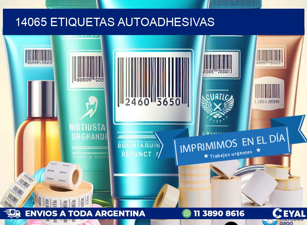 14065 ETIQUETAS AUTOADHESIVAS