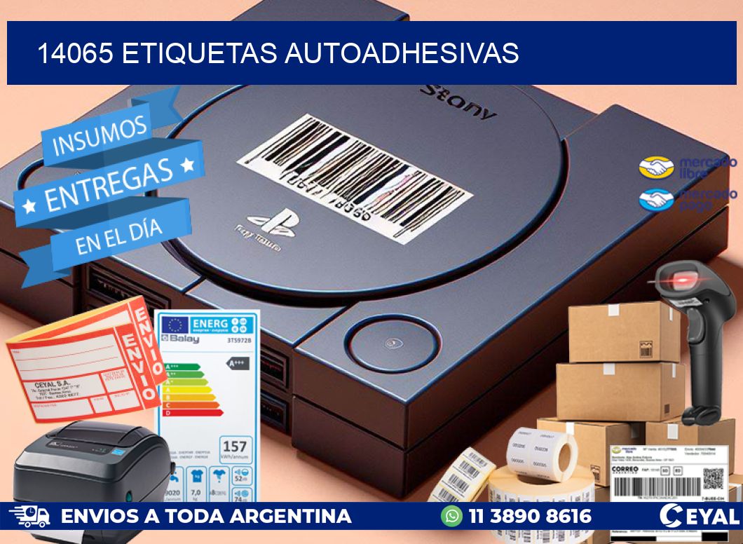 14065 ETIQUETAS AUTOADHESIVAS