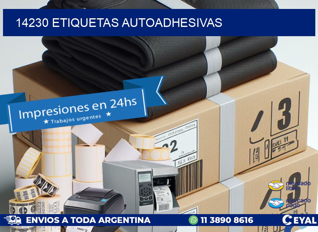 14230 ETIQUETAS AUTOADHESIVAS