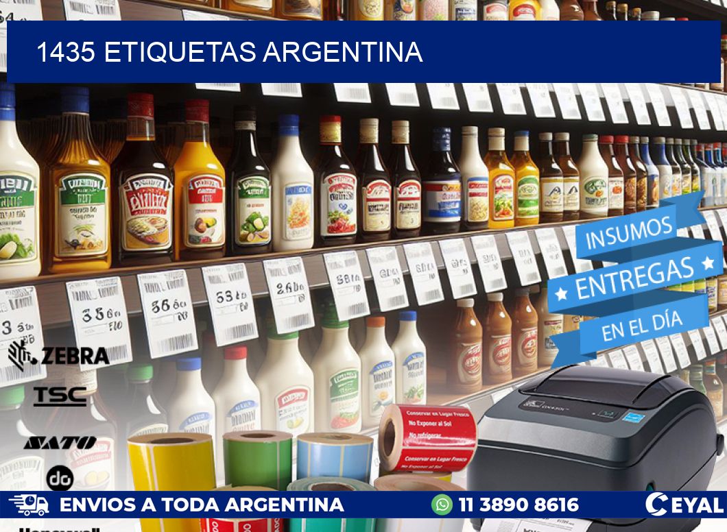 1435 ETIQUETAS ARGENTINA
