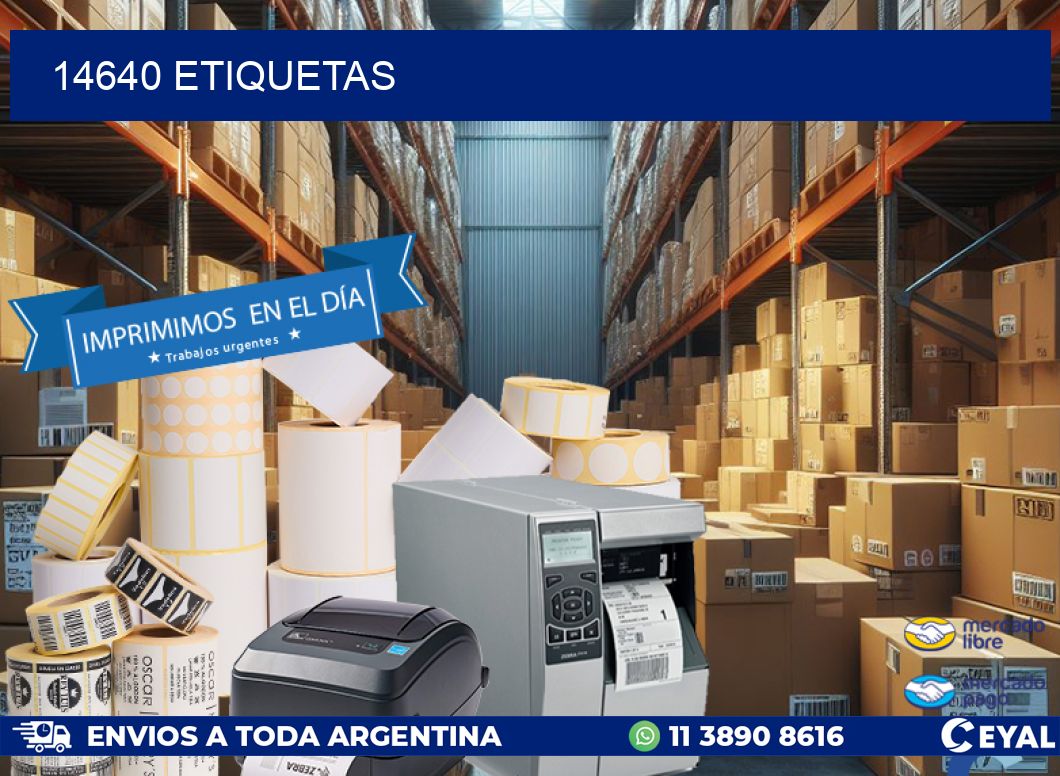 14640 ETIQUETAS
