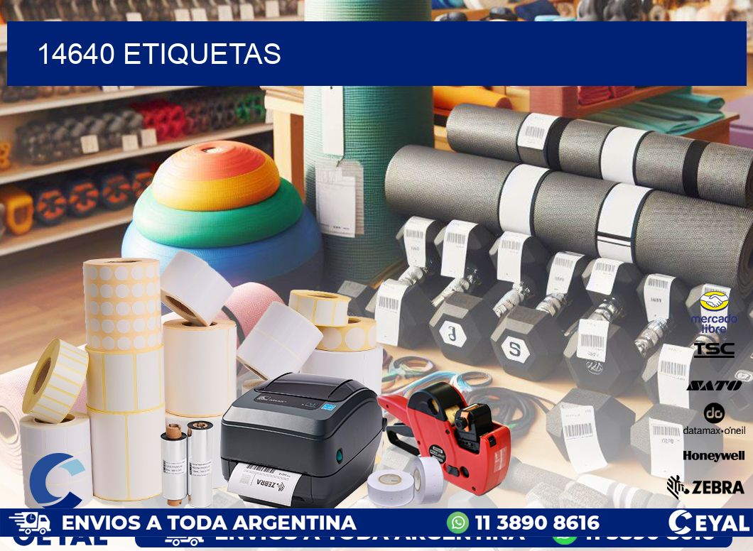 14640 ETIQUETAS