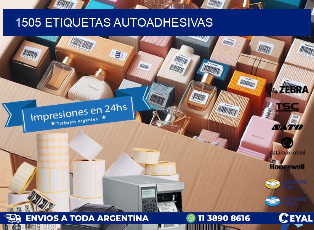 1505 ETIQUETAS AUTOADHESIVAS
