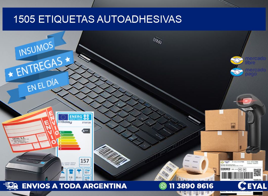 1505 ETIQUETAS AUTOADHESIVAS