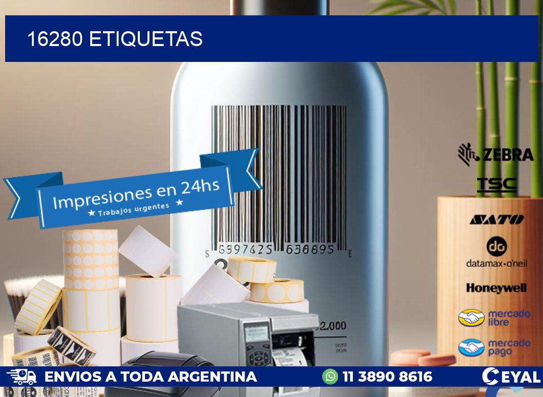 16280 ETIQUETAS