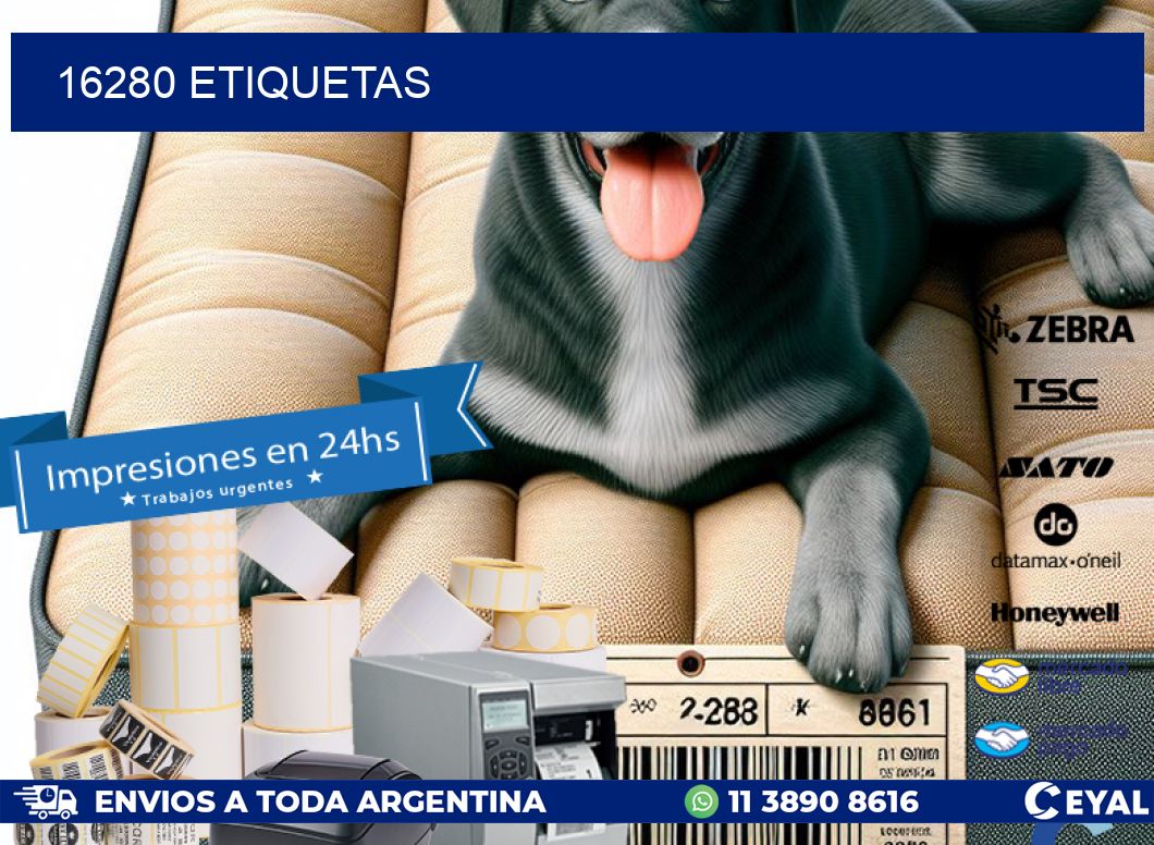 16280 ETIQUETAS