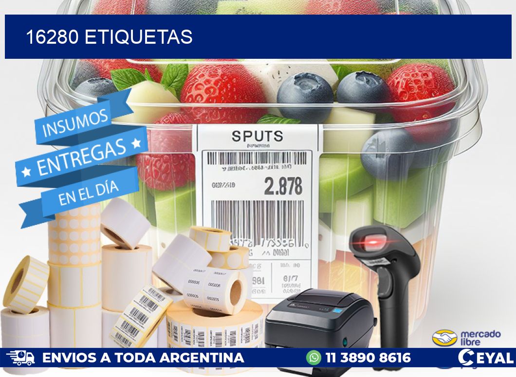 16280 ETIQUETAS