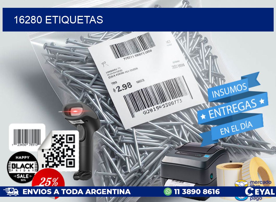 16280 ETIQUETAS