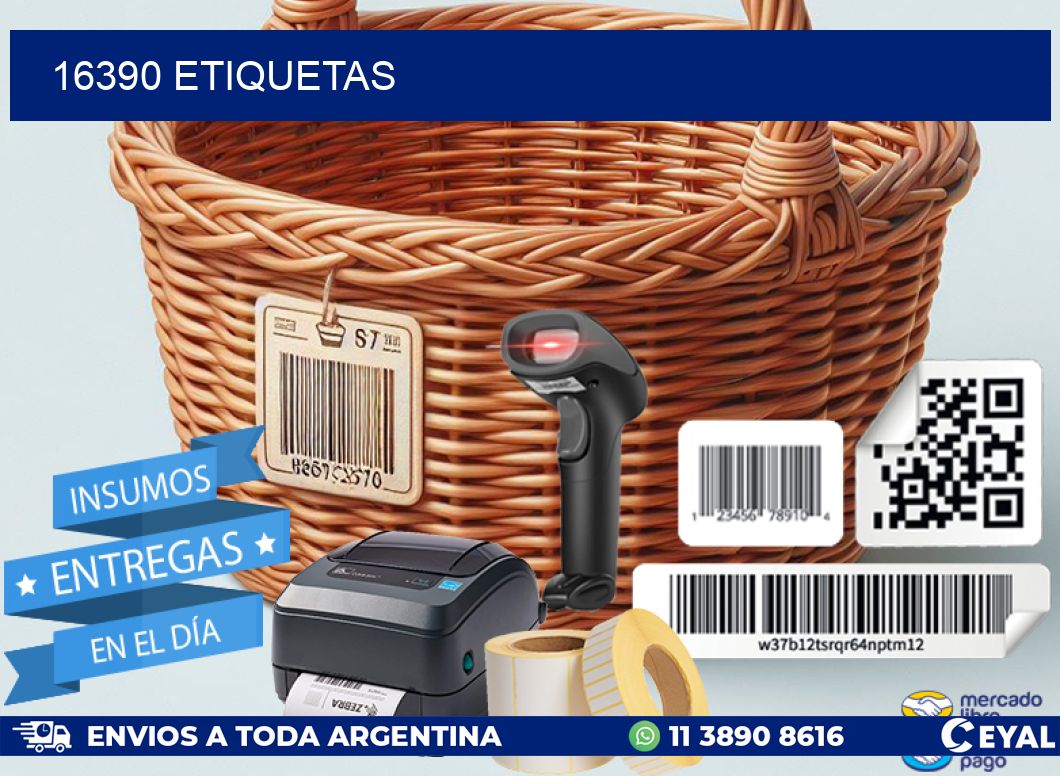 16390 ETIQUETAS