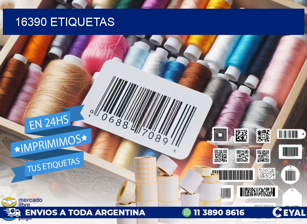 16390 ETIQUETAS