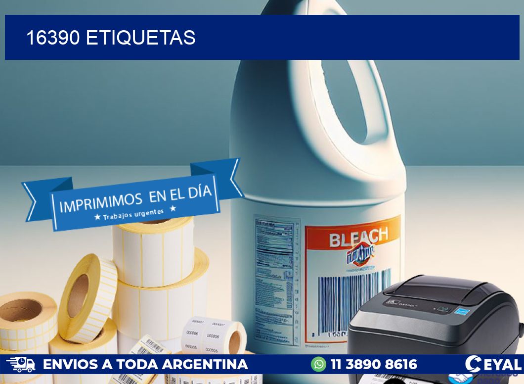 16390 ETIQUETAS
