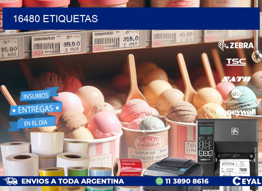 16480 ETIQUETAS
