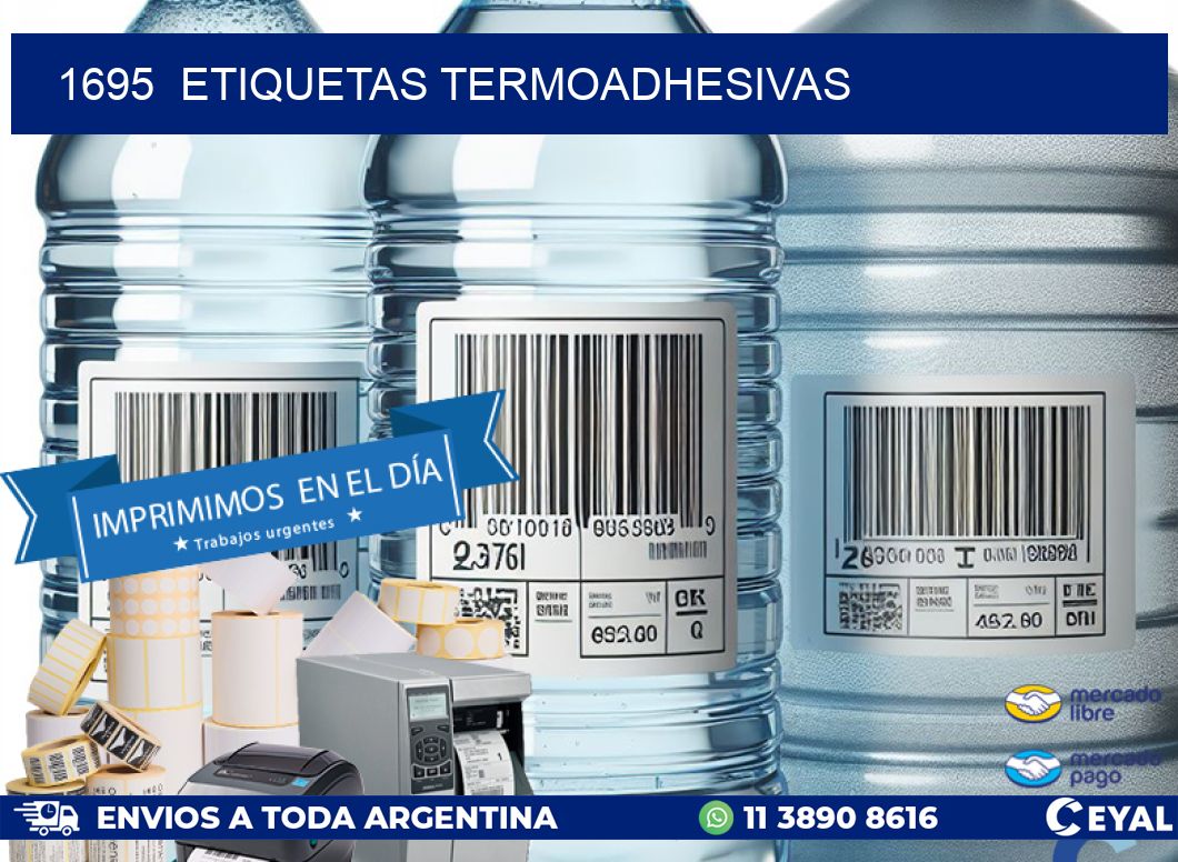 1695  ETIQUETAS TERMOADHESIVAS