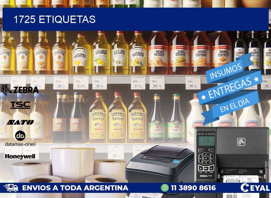 1725 ETIQUETAS