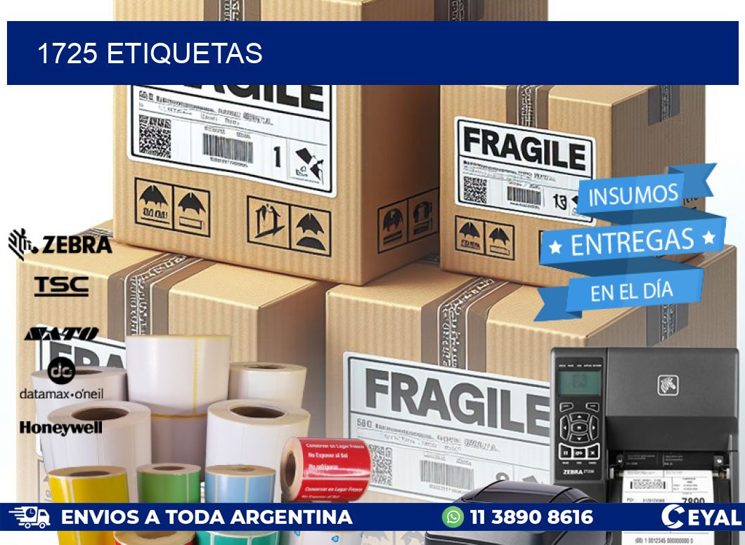 1725 ETIQUETAS