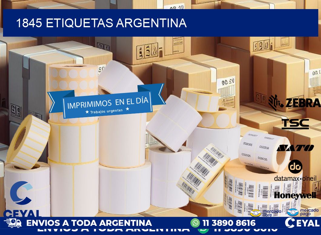 1845 ETIQUETAS ARGENTINA