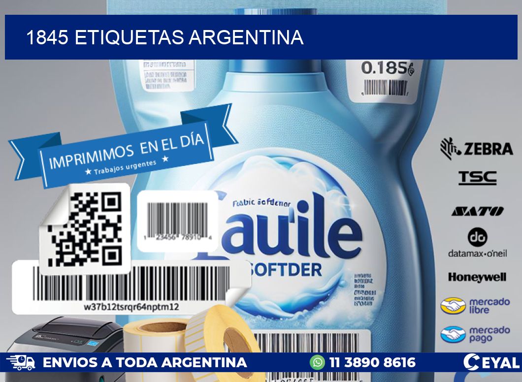1845 ETIQUETAS ARGENTINA