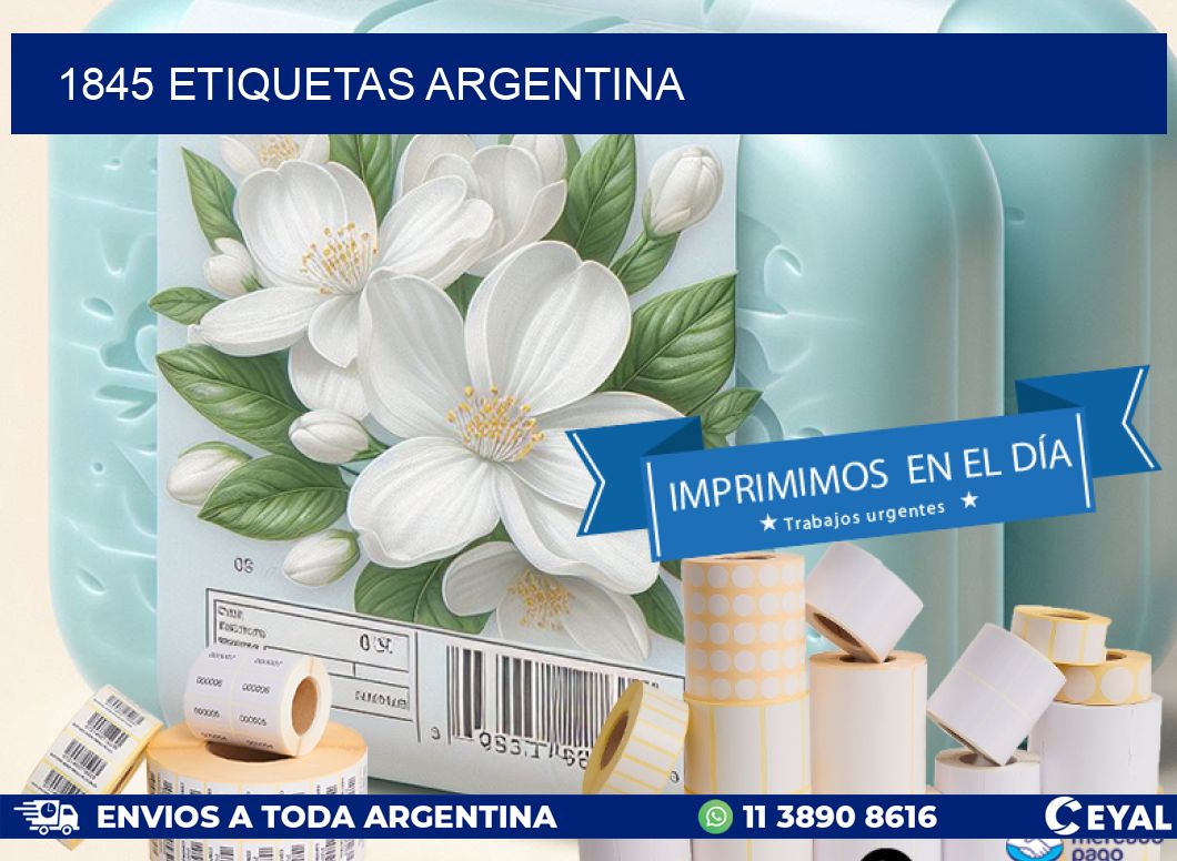 1845 ETIQUETAS ARGENTINA