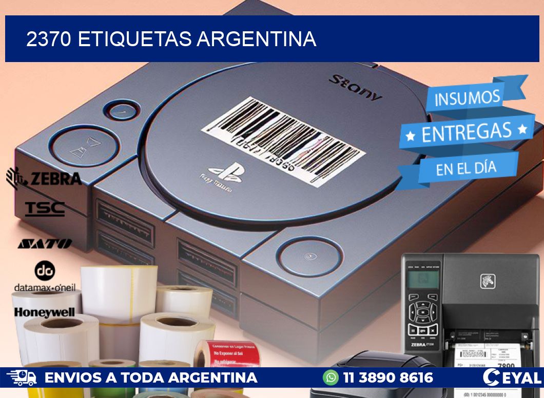 2370 ETIQUETAS ARGENTINA