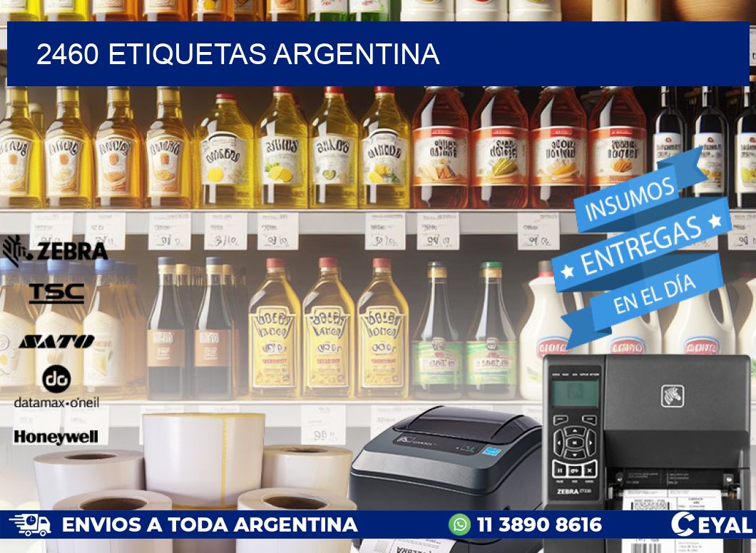 2460 ETIQUETAS ARGENTINA